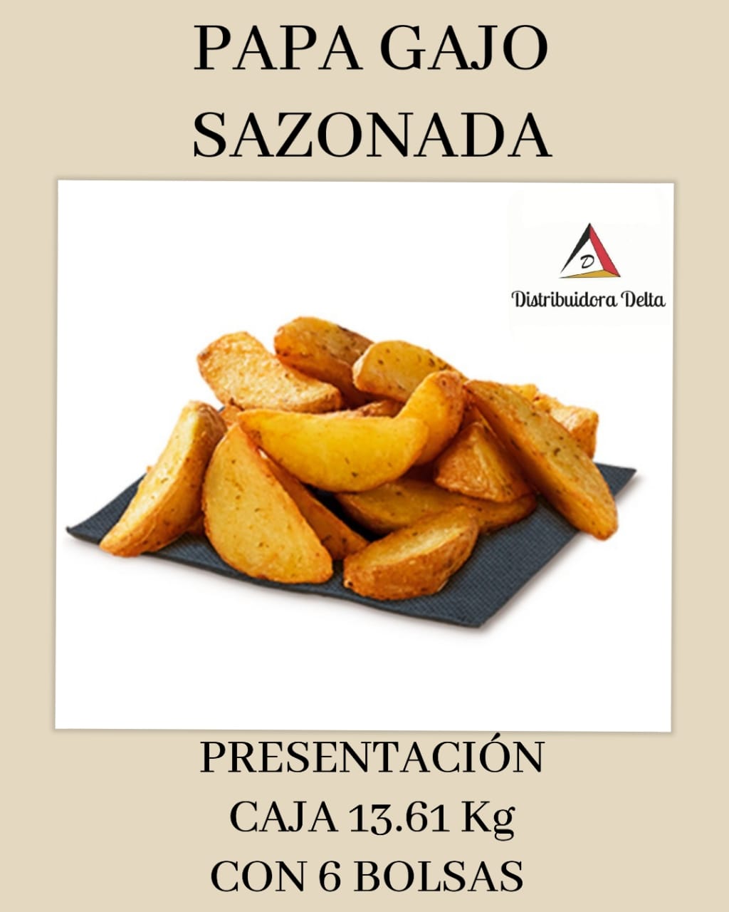 papa sazonada